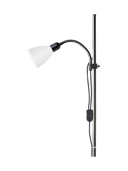 Brilliant Modern Floor Lamp E27 H180xW41cm Black 93008/76