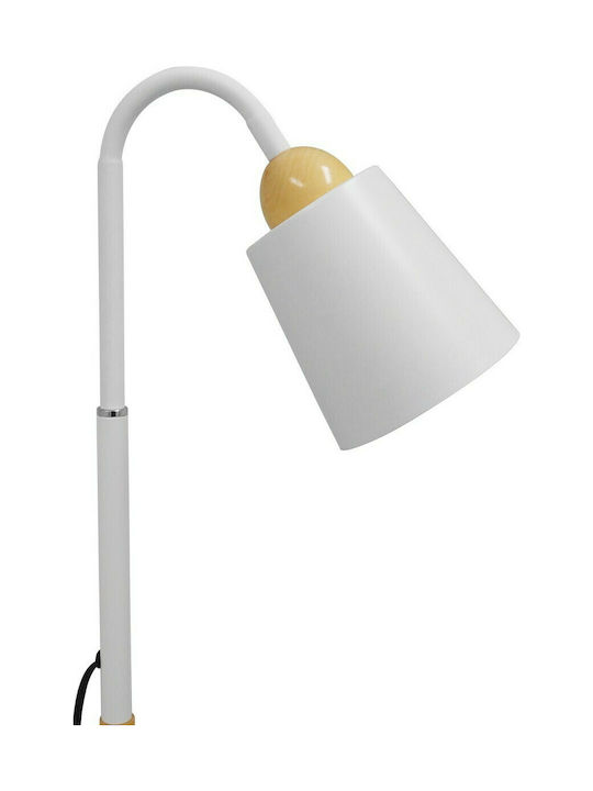GloboStar Ribbon Floor Lamp H164xW13cm. with Socket for Bulb E27 White