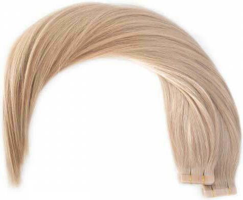 Seamless1 Sticker Extension with Natural Hair Remy in Dark Blonde Color 45cm Martini Ultimate Range 20pcs
