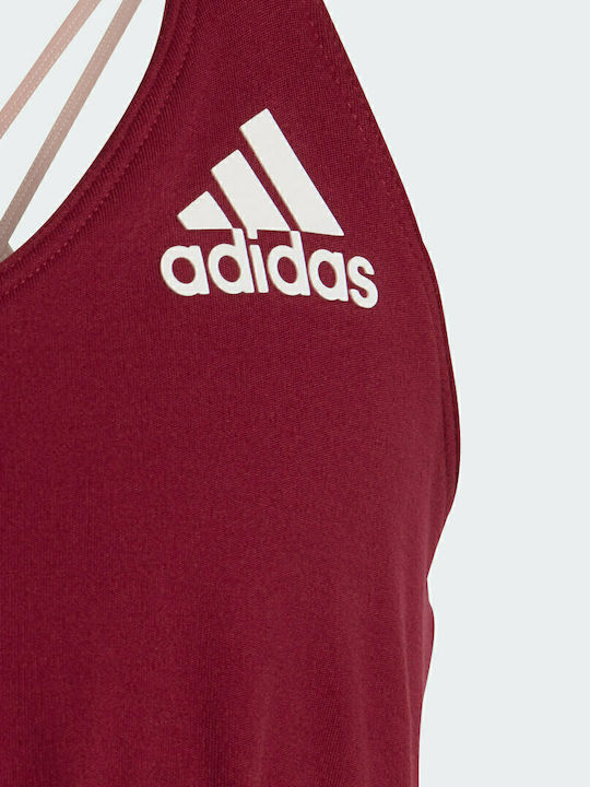 adidas Aeroready Yoga Παιδικό Μπουστάκι Μπορντό