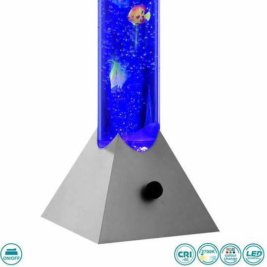 Trio Lighting Motion LED Floor Lamp H130xW21.5cm. with RGB Light 2700lm Blue