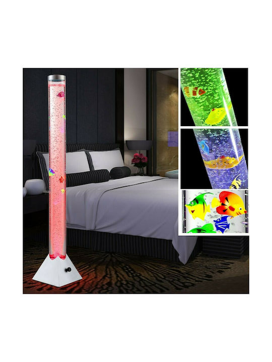 Trio Lighting Motion LED Floor Lamp H130xW21.5cm. with RGB Light 2700lm Blue