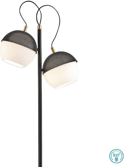 Viokef Brody Stehlampe H175cm. Schwarz