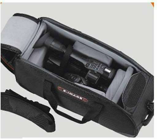E-Image Camcorder Shoulder Bag Oscar S60 EI-EB0926 Waterproof in Black Colour