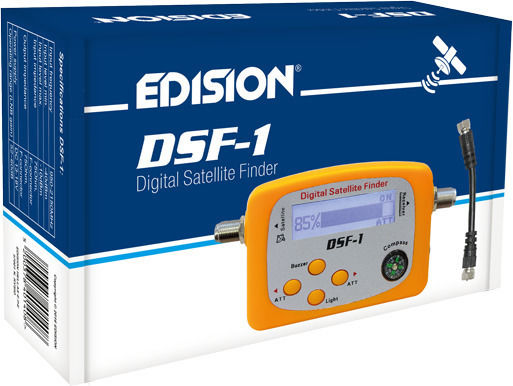 Edision Electronical Signal Level Meter DVB-S with Screen 07-01-0003