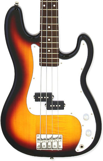 Aria Elektrischer Bass STB-PB 3-Ton Sunburst