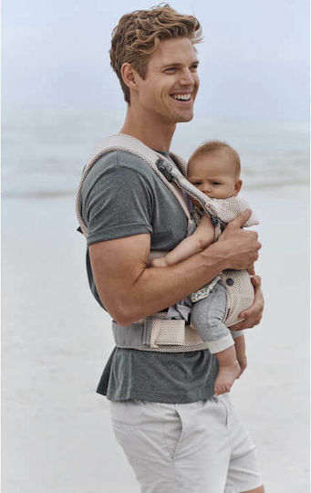 BabyBjorn Classic Carrier Mini Mesh Greige with Maximum Weight 11kg