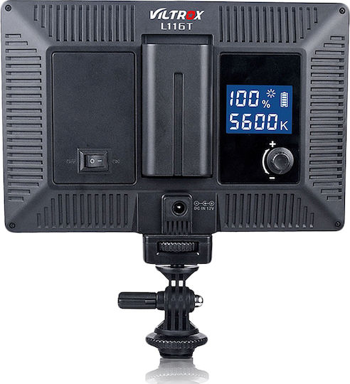 Viltrox L116T Video Light 3300 - 5600K 15W με Φωτεινότητα 987lm