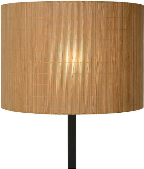 Lucide Lightning Magius Floor Lamp H160xW42cm. with Socket for Bulb E27 Black
