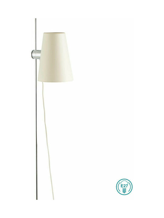 Faro Barcelona Lupe Φωτιστικό Δαπέδου Υ150xΜ25εκ. με Ντουί για Λαμπτήρα E27 Λευκό