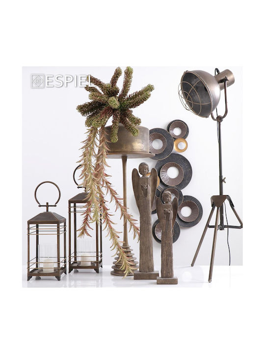 Espiel Vintage Floor Lamp H89.5xW25.5cm. with Socket for Bulb E27 Bronze