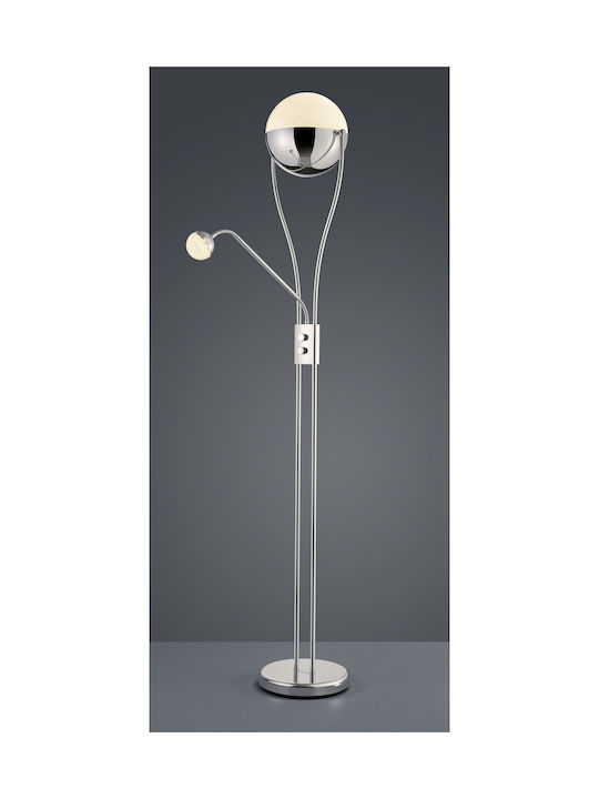 Trio Lighting Chris LED Φωτιστικό Δαπέδου Υ180εκ. Ασημί Trio Lighting Chris LED Φωτιστικό Δαπέδου Υ180εκ. Ασημί