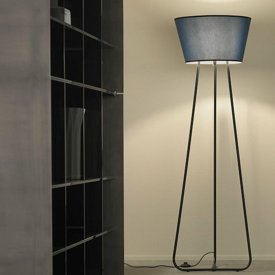 Ondaluce Floor Lamp H167xW50cm. with Socket for Bulb E27 Beige