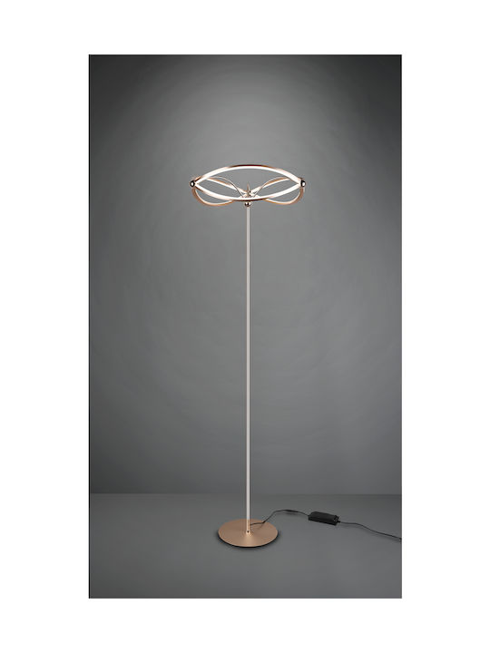 Trio Lighting Charivari Lampa de podea LED Î175xL52cm. cu Lumină Alb Cald 3700lm Bronz