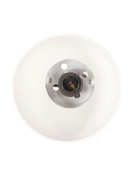 vidaXL Stehleuchte H160xB28cm. mit Fassung für Lampe E27 Weiß