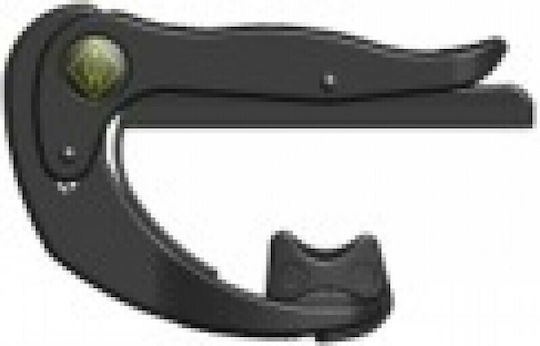 Wittner Plastic Clamp Capo for Classic Guitar Capo Ultra 6-String Folk Guitar Black