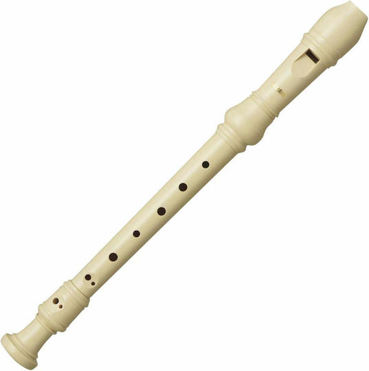 Yamaha Soprano Kids Plastic Recorder YRS-23 German White