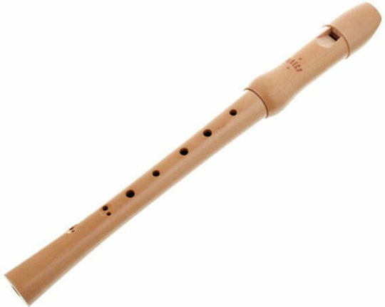 Moeck Soprano Kids Wooden Recorder Baroque Beige