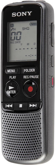 Sony Voice Recorder ICD-PX240 ICDPX240.CE7 με Eσωτερική Μνήμη 4GB