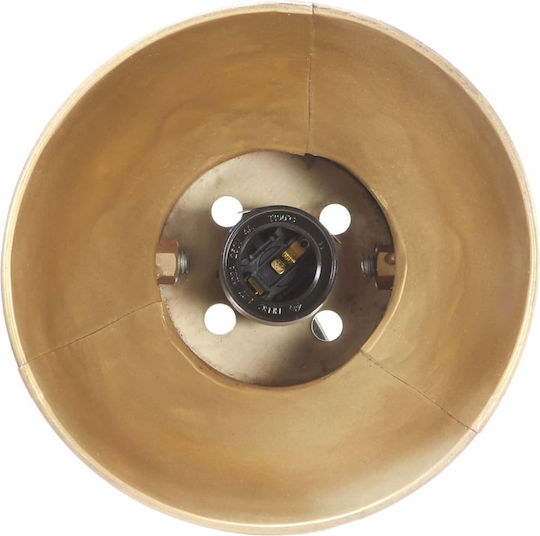 vidaXL Industrial Wall Lamp with E27 Bronze 45x25cm