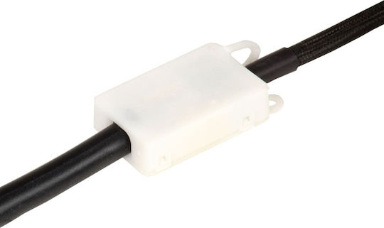 vidaXL Industrial Wall Lamp with E27 Lamp Bulb Base White 45x25cm