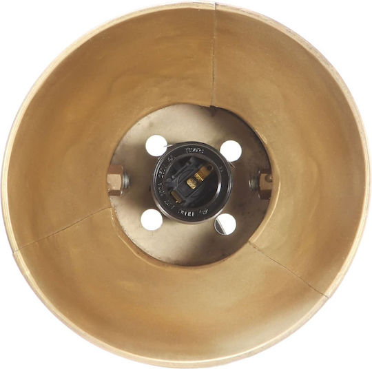 vidaXL Industrial Wall Lamp with E27 Bronze 65x25cm