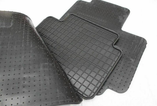 Frogum Set of Front and Rear Mats 4pcs Tray Type for Suzuki Alto 2009 Black