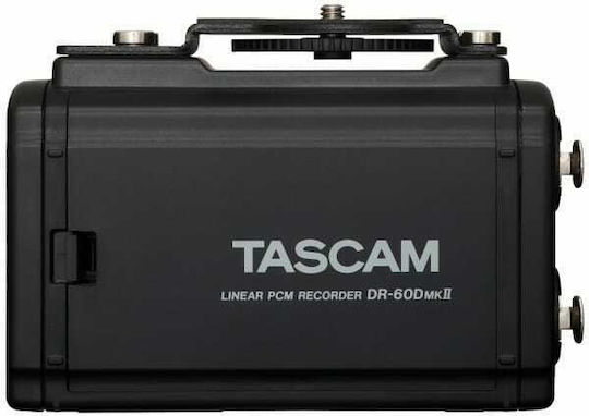 Tascam DR-60D MkII Πολυκάναλος Ψηφιακός Φορητός Εγγραφέας Μπαταρίας/Ρεύματος για Εγγραφή σε Κάρτα Μνήμης με Διάρκεια Εγγραφής 5 Ώρες, Phantom Power και Τροφοδοσία USB