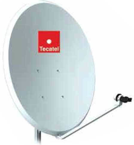 Tecatel Inox Satellite Dish 80cm ALG 80A ALG 80A