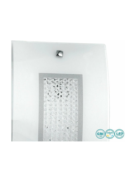 Fan Europe Trilogy Modern Lamp Wall with Integrated LED and Natural White Light 20x20x20cm