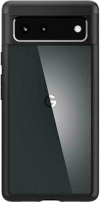 Spigen Ultra Hybrid Umschlag Rückseite Silikon 2mm Matte Black (Google Pixel 6) ACS03439