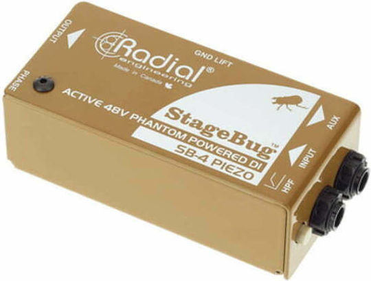 Radial SB-4 Active 1 Channel DI Box with Phantom Power