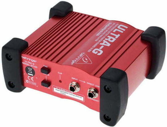 Behringer GI-100 Active 1 Channel DI Box with Phantom Power and Battery