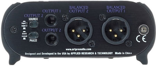 ART Pro Audio RDB Παθητικό DI Box 2 Καναλιών