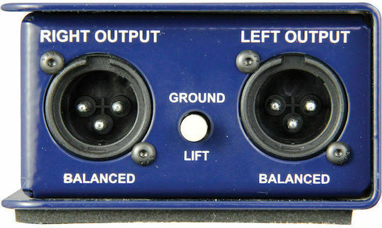 Radial J48 Stereo Ενεργό DI Box 2 Καναλιών με Phantom Power