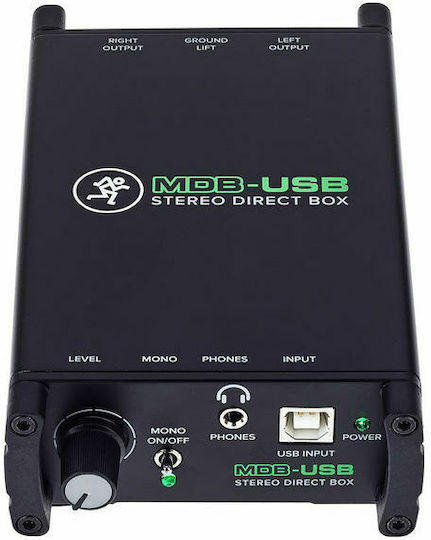 Mackie MDB-1A Active 1 Channel DI Box with Phantom Power