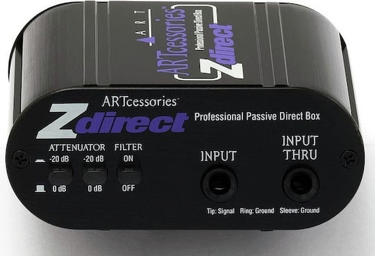 ART Pro Audio Z-DIRECT Παθητικό DI Box 1 Καναλιού