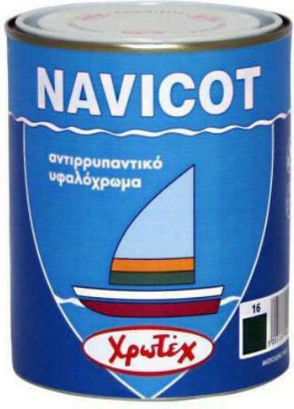 Χρωτέχ Navicot 16 Υφαλόχρωμα Σκάφους Αντιρρυπαντικό Υφαλόχρωμα Πράσινο 0.75lt 0.75lt Πράσινο