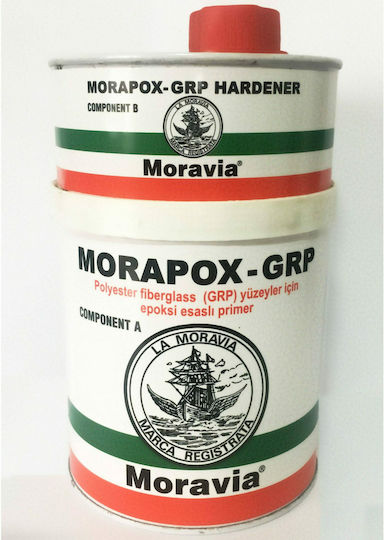 Moravia Marine Paint Primer Antifouling and Polyurethane Colour for Polyester Boats 2.5lt 2.5lt Pink