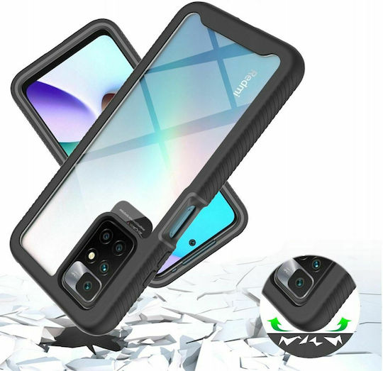Tech-Protect Defense 360 Full Cover Πλαστικό 2mm Μαύρο (Redmi 10 / 10 2022)