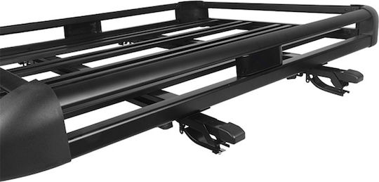Auto Gs Aero Aluminum Car Roof Rack Universal 127x96cm Μαύρη ()