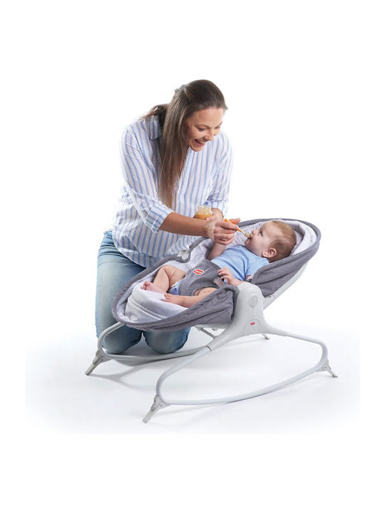 Tiny Love Electric Relax Bebeluș 3 în 1 Napper cu Vibrații Gri pentru Copil până la 18kg