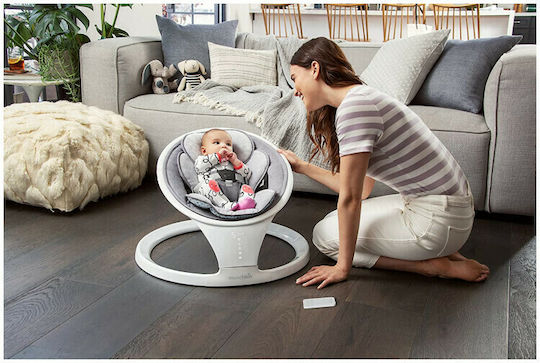 Munchkin Elektrisch Baby Relax Baby Swing mit Musik Gray für Kind bis 9kg