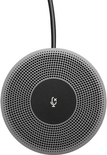Logitech Μικρόφωνo Διασκέψεων Συνεδριακού Συστήματος Expansion Mic For Meetup