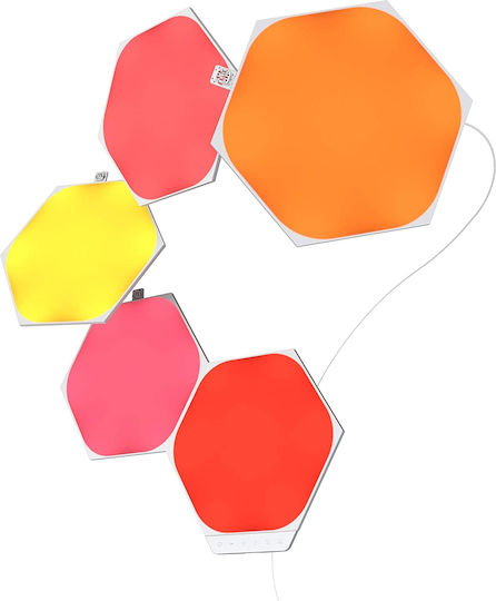 Nanoleaf Διακοσμητικό Φωτιστικό Shapes Hexagons Smarter Hexagon