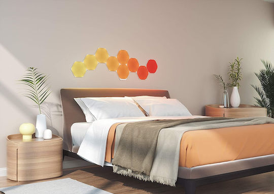 Nanoleaf Διακοσμητικό Φωτιστικό Shapes Hexagons Smarter Hexagon