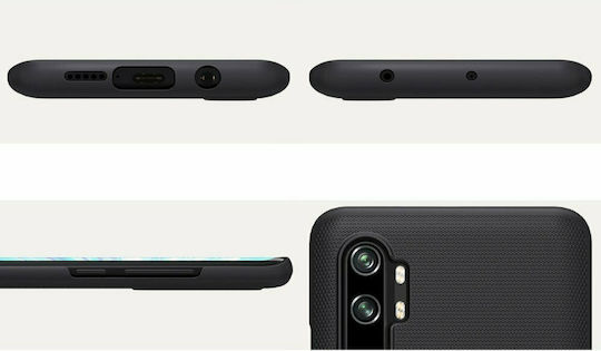 Nillkin Super Frosted Задна корица Пластмаса Черен (Xiaomi Mi Note 10 / Mi Note 10 Pro)