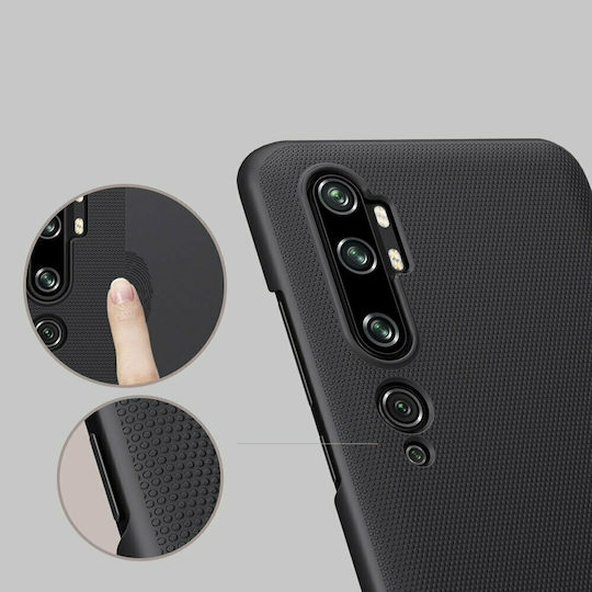 Nillkin Super Frosted Задна корица Пластмаса Черен (Xiaomi Mi Note 10 / Mi Note 10 Pro)