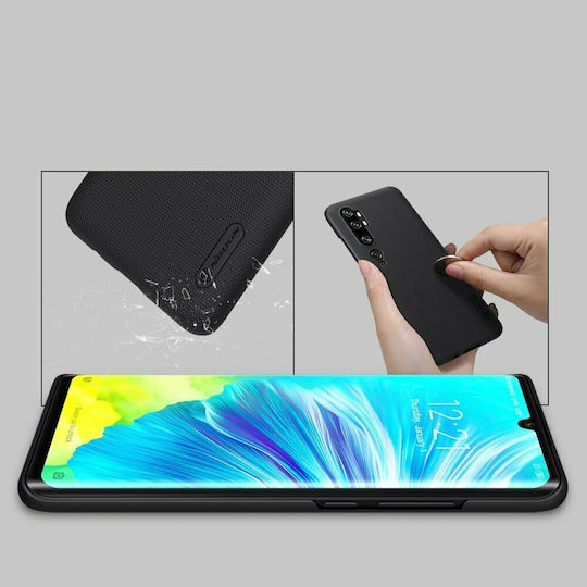 Nillkin Super Frosted Задна корица Пластмаса Черен (Xiaomi Mi Note 10 / Mi Note 10 Pro)
