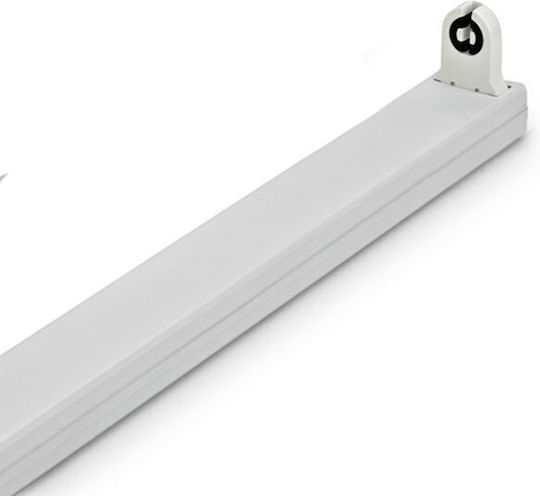 Aca Lighting Batten Single-Ended with 1 Slot for LED Lamp T8 120cm
